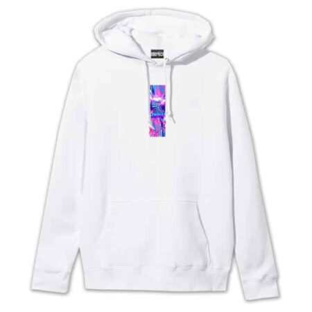 Think Hoodie Front White MAMPICI