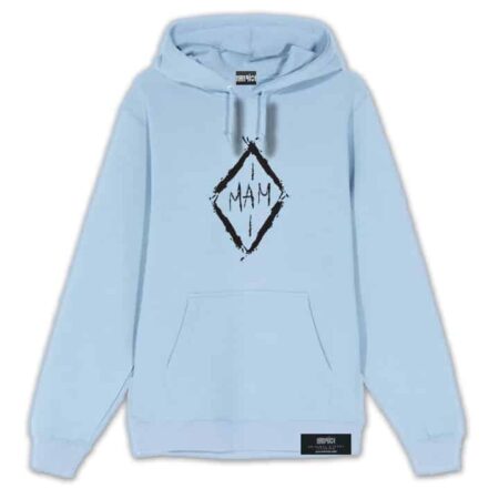 Classic Hoodie Blue Front MAMPICI