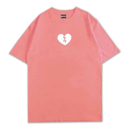 No Love Tee Coral Front MAMPICI