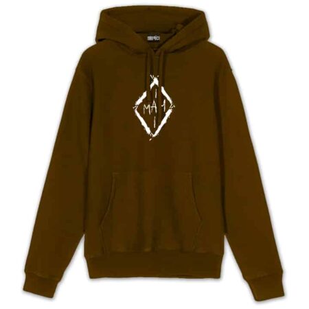 Classic Hoodie Brown Front MAMPICI