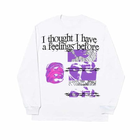 I thought I have a feelings before Long Sleeve White Front MAMPICI