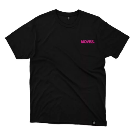 Moves Tee Front Black MAMPICI