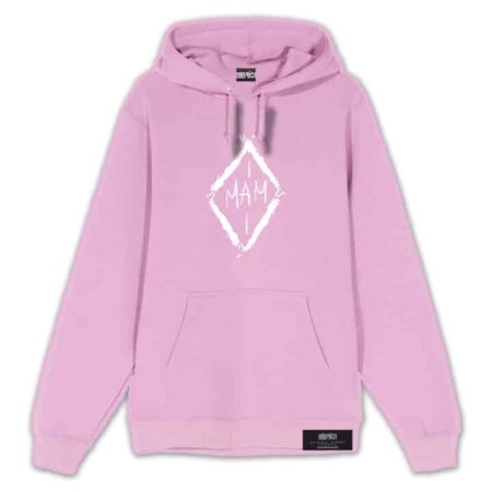 Classic Hoodie Pink Front MAMPICI