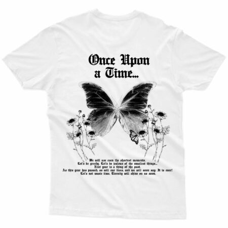 Once Upon Tee White Back MAMPICI