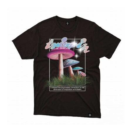 Trippin Tee Front Black MAMPICI