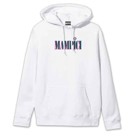 We Are a Sad Hoodie Front White MAMPICI