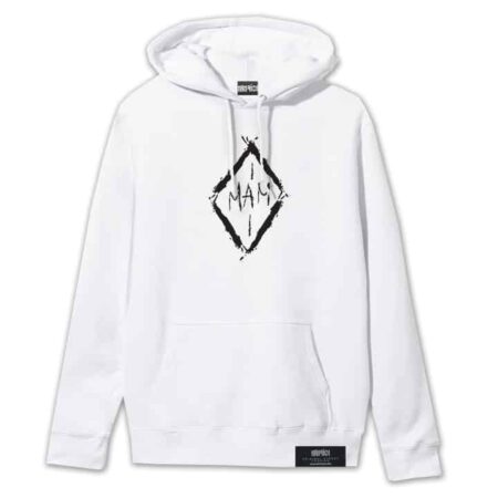 Classic Hoodie White Front MAMPICI