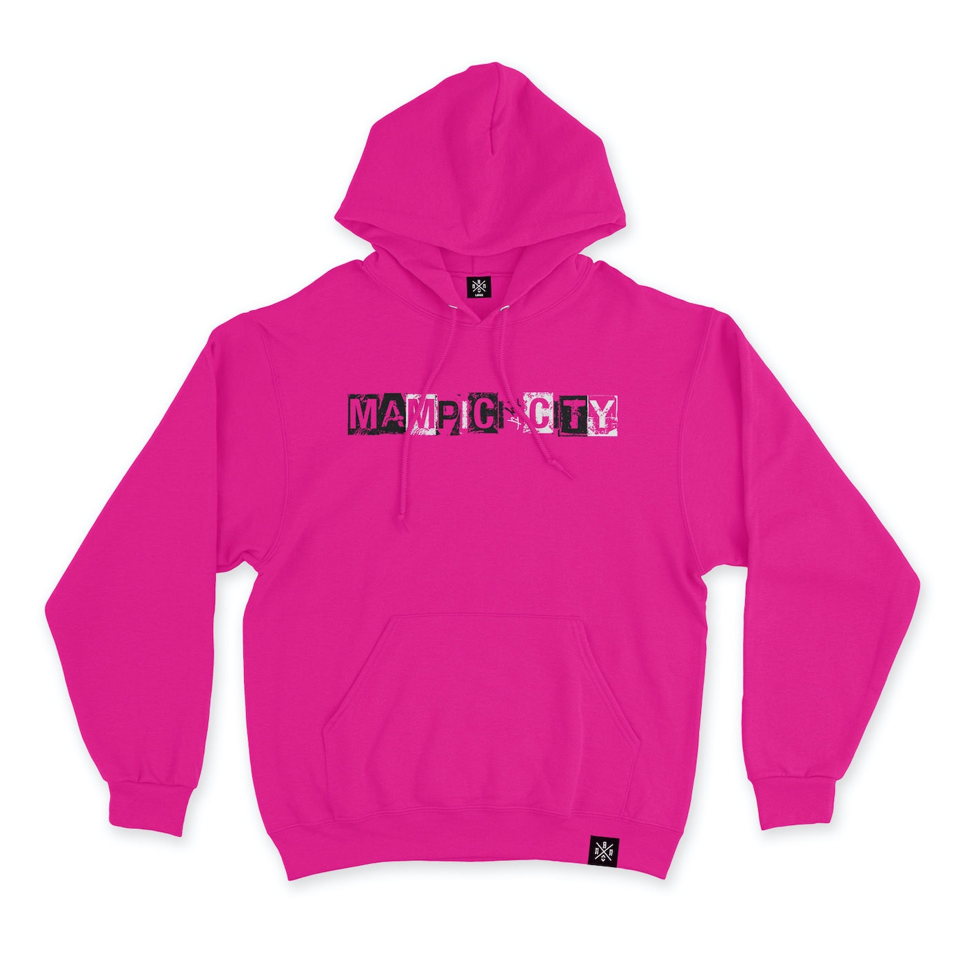 Hoodie Ferrari Front PINK MAMPICI